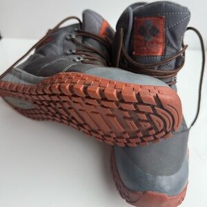 Columbia Gray and Orange Outdoor Boots (perfect for spring)